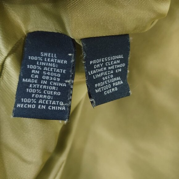 Jones New York Signature Suede Jacket Women's Sz 10 Olive Green Button Up Coat - Picture 9 of 13